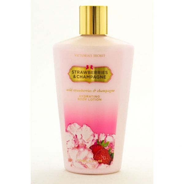 Hidratante Victoria's Secret 250ml Strawberries & Champagne