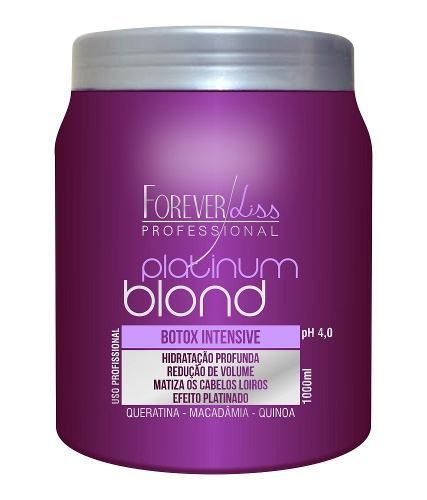 Forever Liss Platinum Blond - Botox Matizador Intensive 1kg