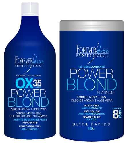 Forever Liss Power Blond - Kit Descoloração Perfeita