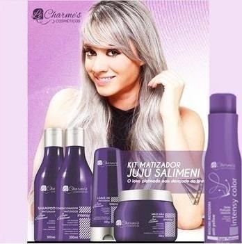 Desamarelador Intensy Color 500ml + Kit Juju Salimeni