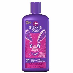 Shampoo Aussie Kids 2 Em 1 Morango 355ml