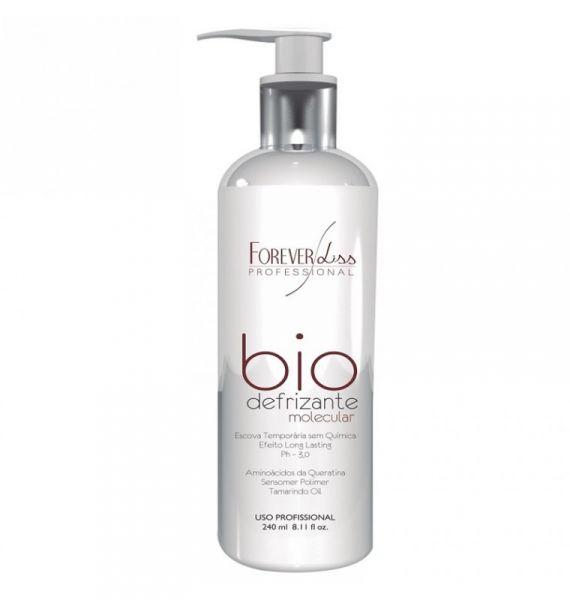 Forever Liss Bio Defrizante Molecular Escova Temporária 240ml